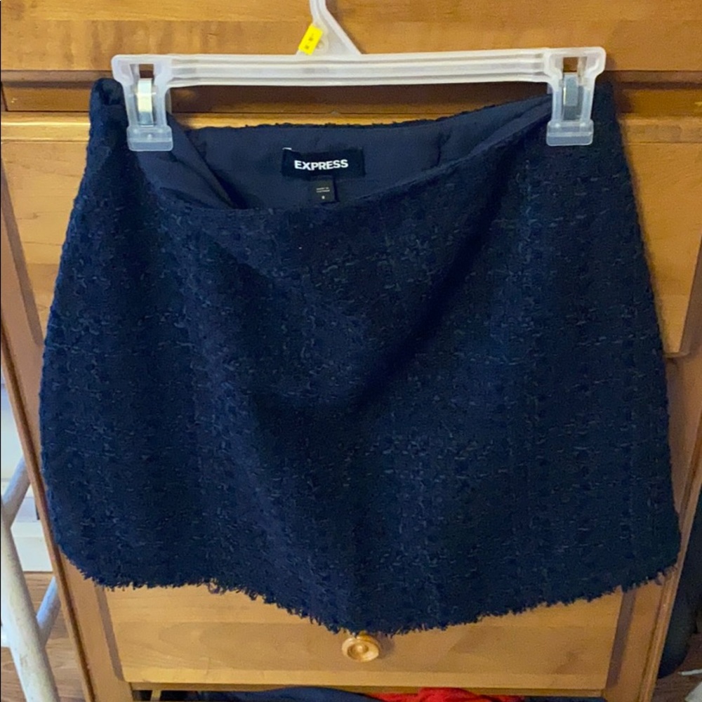 Never worn before express tweed skirt